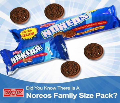 noreos chocolate vanilla 60g